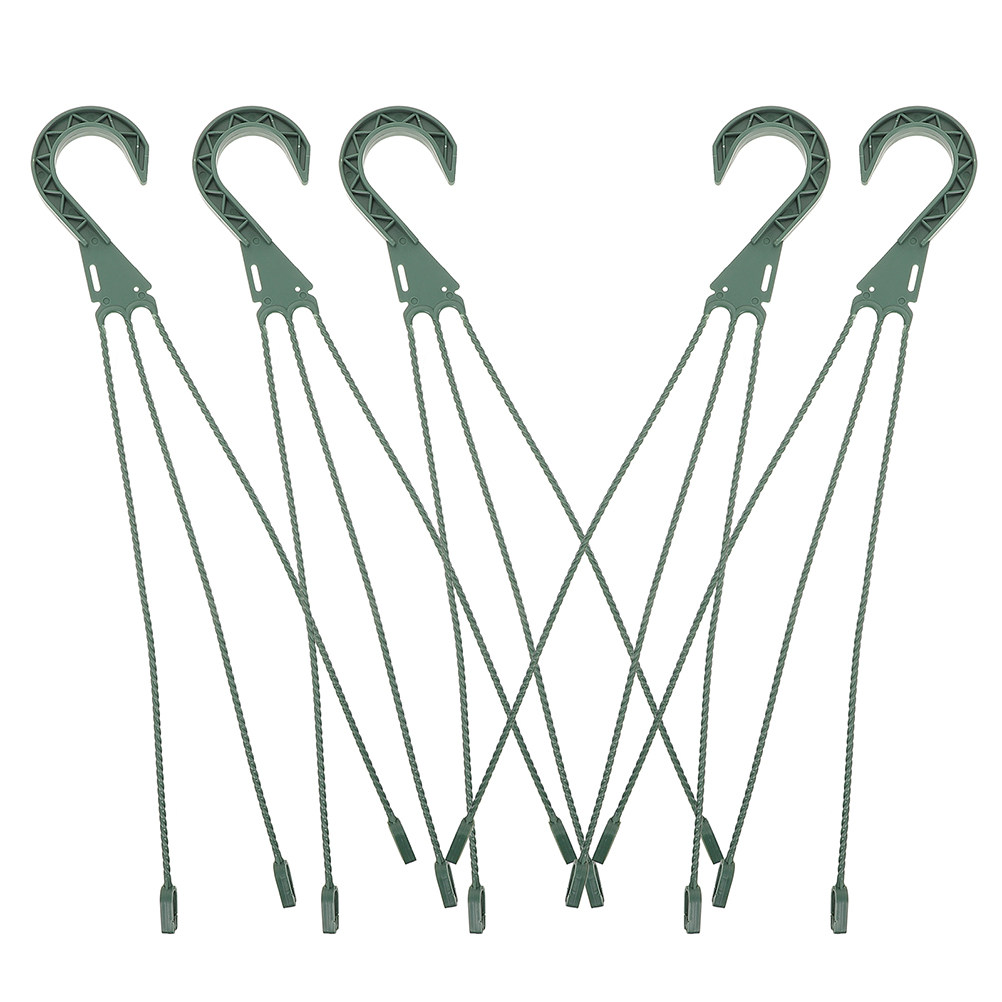 Spider Plant Hanging - 5-teiliges Set Haken für Hängepflanzen, platzsparender