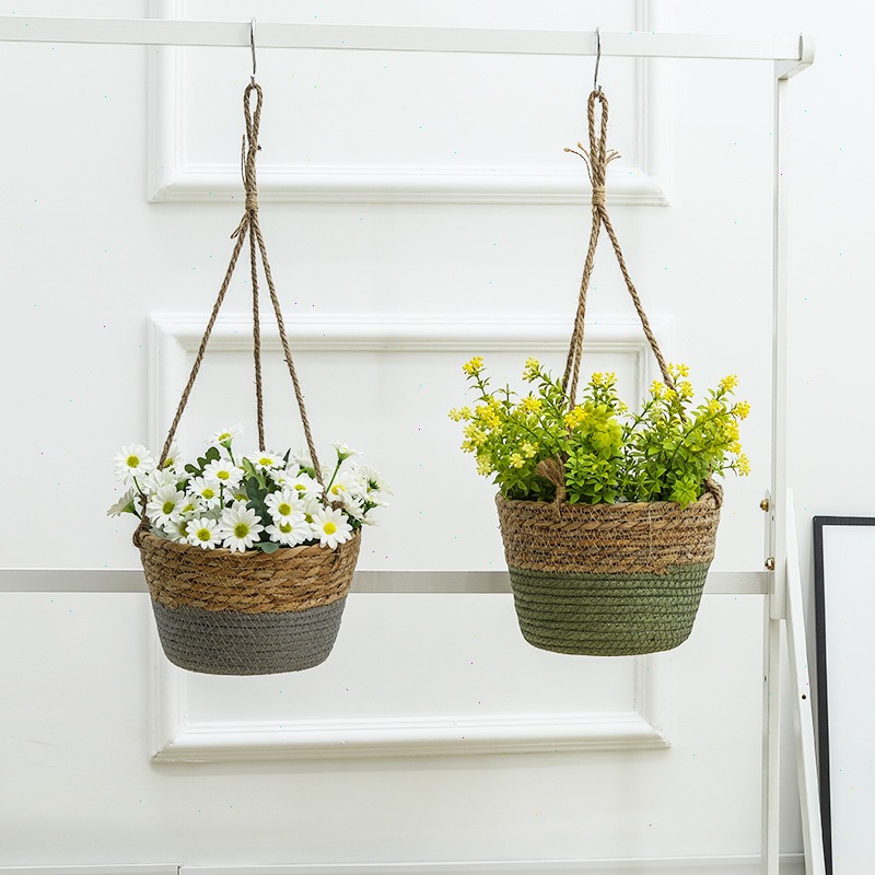 Stroh Hängenden Korb Blumentop – Spider Plant Hanging Bewertung und Preis