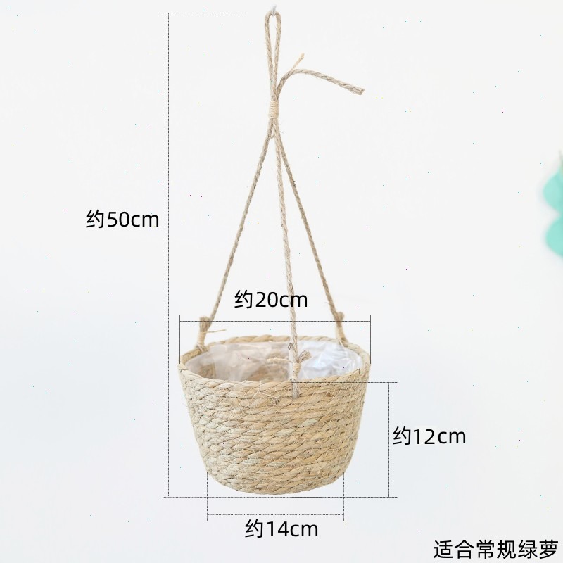 Stroh Hängenden Korb Blumentop – Spider Plant Hanging Bewertung und Preis